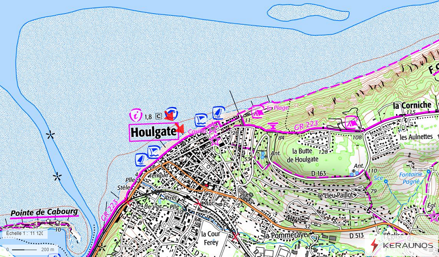 Tornade EF0 à Houlgate (Calvados) le 22 septembre 2023