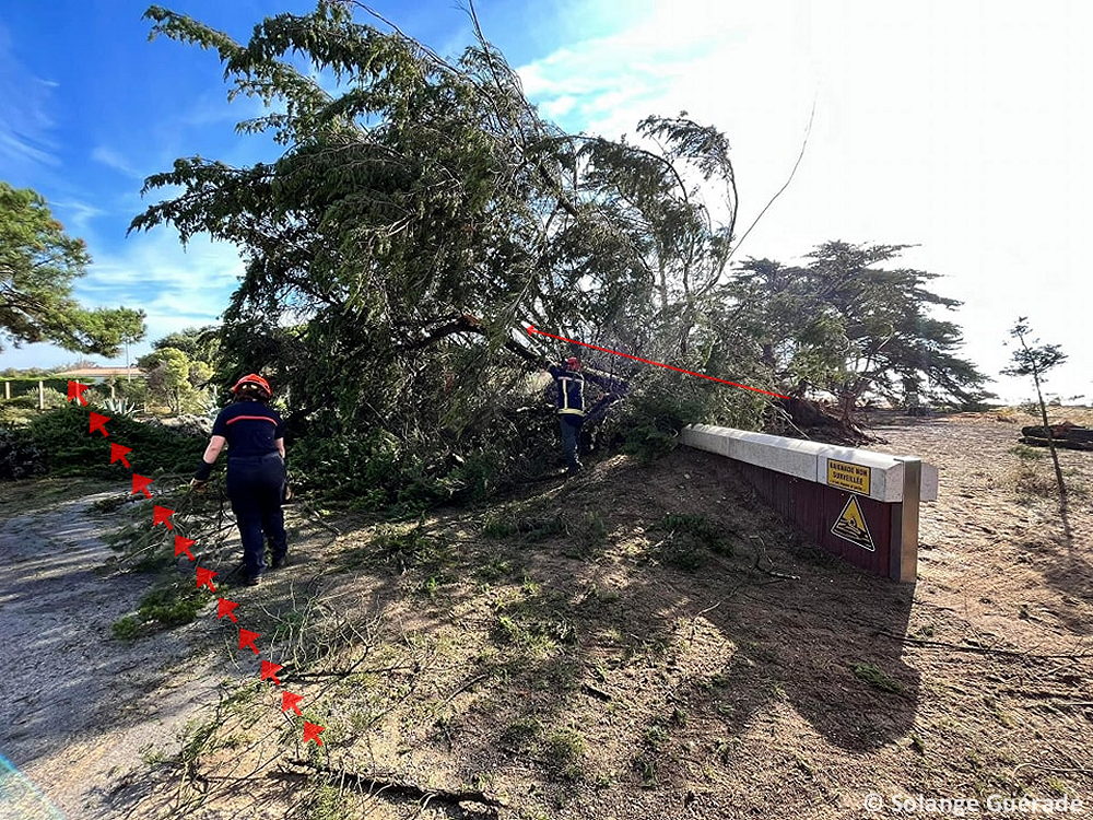 Tornade EF1 à Ile-d'Aix (Charente-Maritime) le 17 septembre 2023