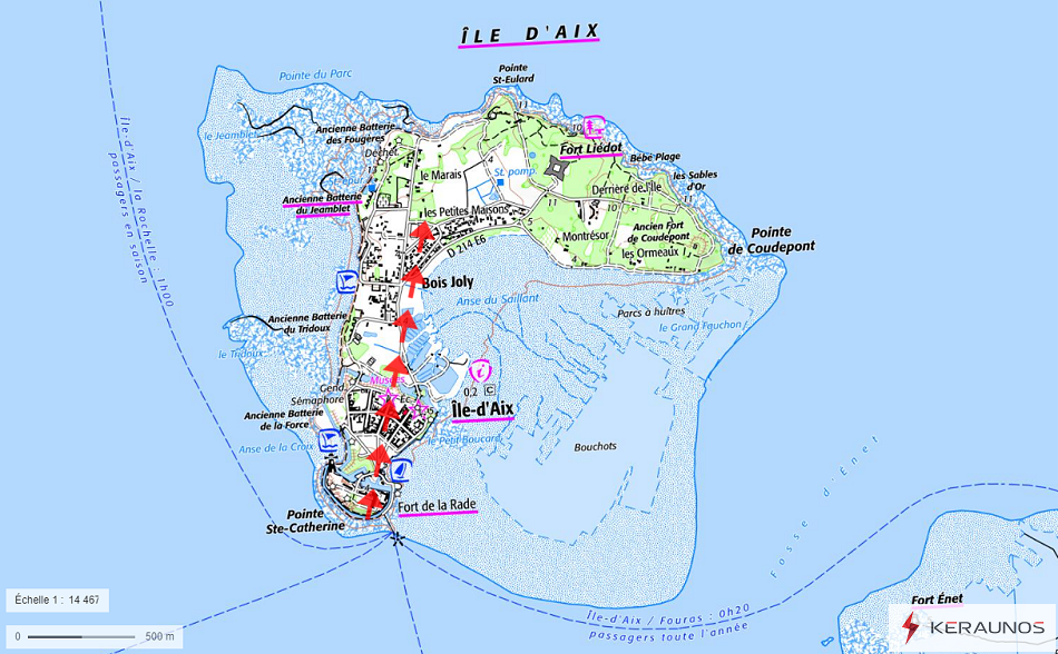 Tornade EF1 à Ile-d'Aix (Charente-Maritime) le 17 septembre 2023