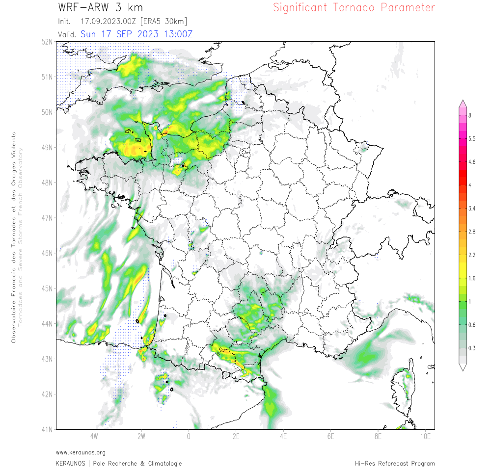 Tornade EF2 à Juvigné (Mayenne) le 17 septembre 2023