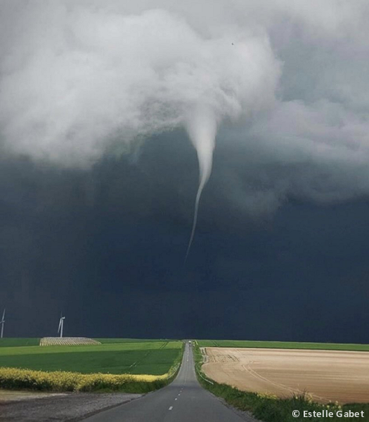 Tornade EF0 à Lehaucourt (Aisne) le 10 mai 2023