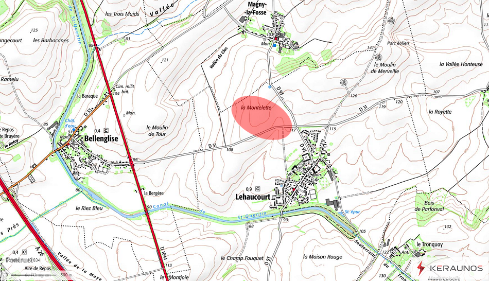 Tornade EF0 à Lehaucourt (Aisne) le 10 mai 2023