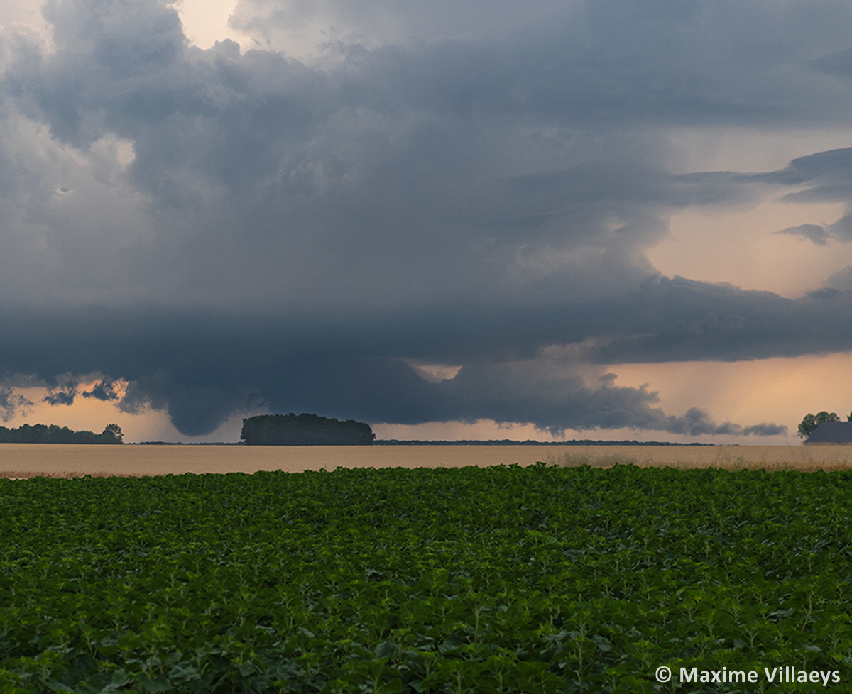 Tornade EF1 à Lingé (Indre) le 19 juin 2023