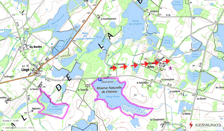 Tornade EF1 à Lingé (Indre) le 19 juin 2023