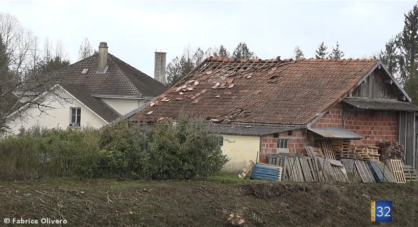 Tornade EF1 à Montiéramey (Aube) le 8 mars 2023