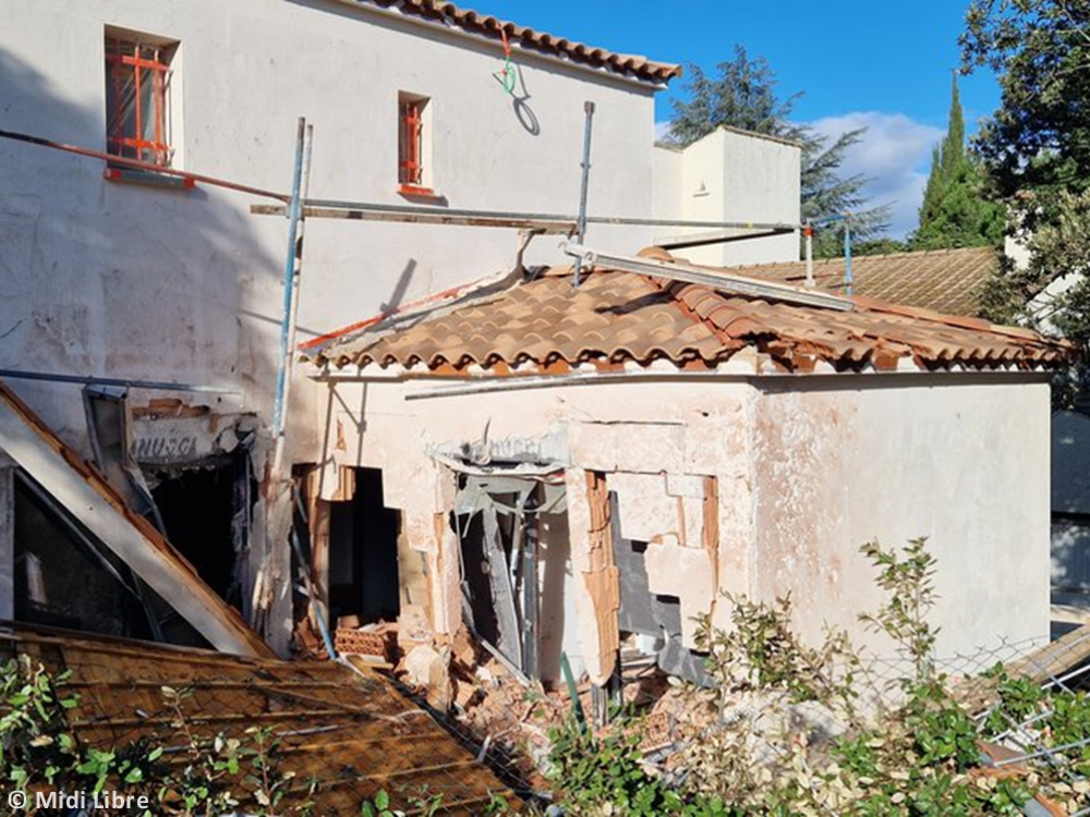 Tornade EF1 à Poulx (Gard) le 30 octobre 2023