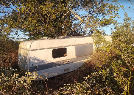 Tornade EF0 à Saint-Siffret (Gard) le 18 septembre 2023