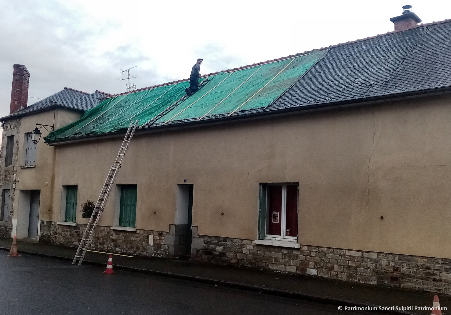 Tornade EF1 à Saint-Sulpice-la-Forêt (Ille-et-Vilaine) le 8 janvier 2023