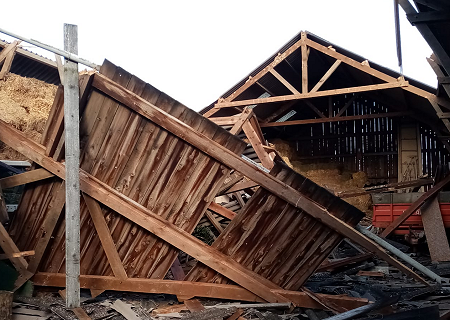 Tornade EF1 à Saint-Sulpice-la-Forêt (Ille-et-Vilaine) le 8 janvier 2023