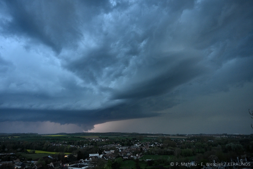 Tornade EF1 à Lestrem (Pas-de-Calais) le 8 avril 2024