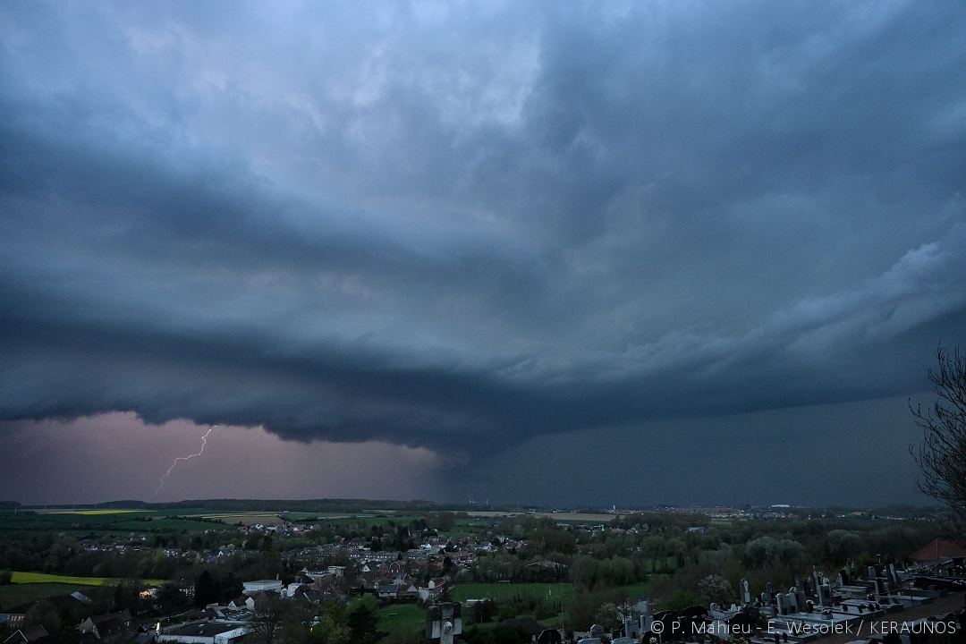 Tornade EF1 à Lestrem (Pas-de-Calais) le 8 avril 2024