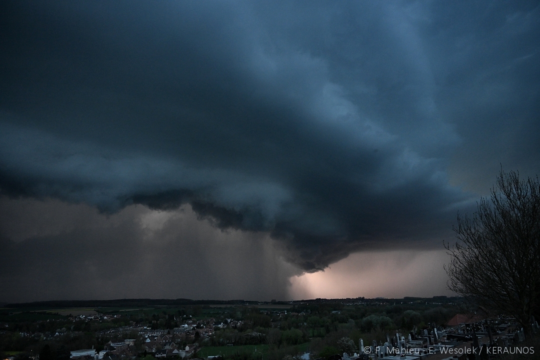 Tornade EF1 à Lestrem (Pas-de-Calais) le 8 avril 2024