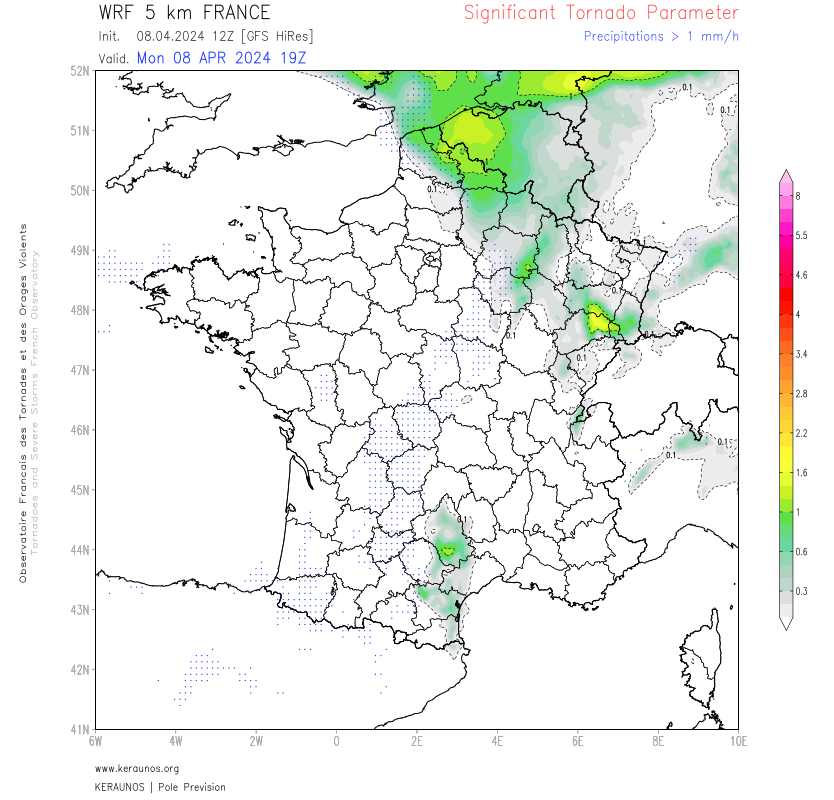 Tornade EF1 à Lestrem (Pas-de-Calais) le 8 avril 2024