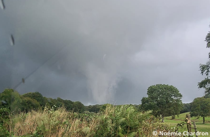 Tornade EF0 à Saint-Bômer-les-Forges (Orne) le 7 septembre 2024