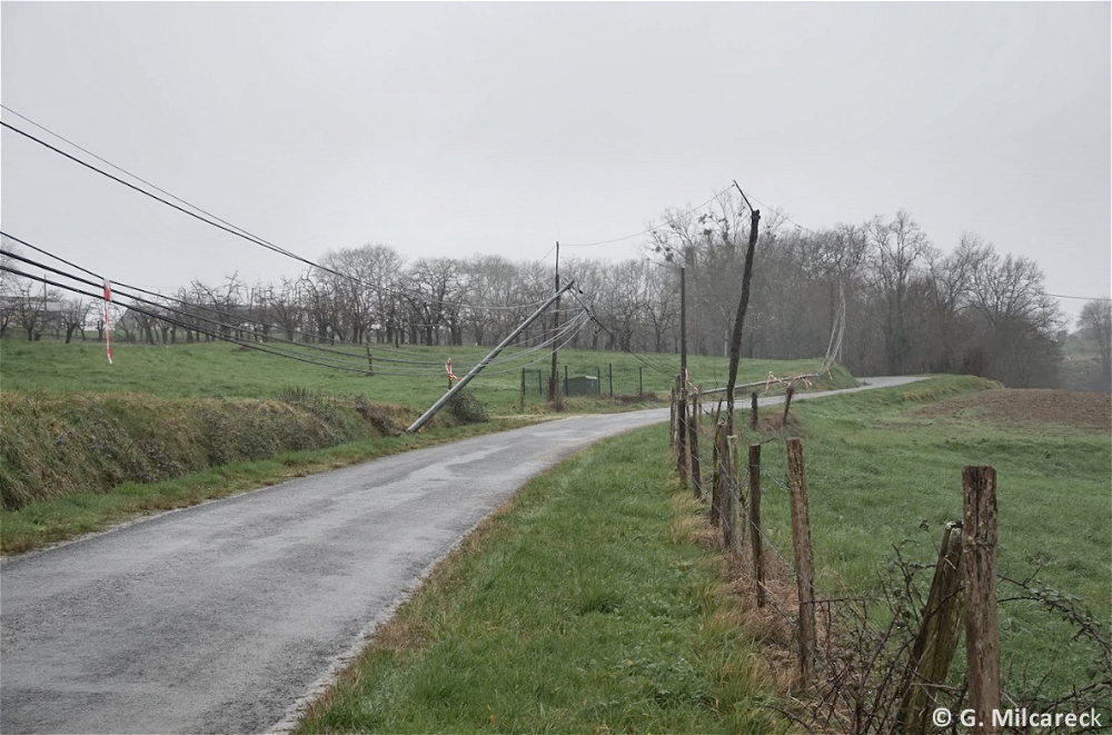 Tornade EF1 à Saint-Sernin (Lot-et-Garonne) le 23 février 2024