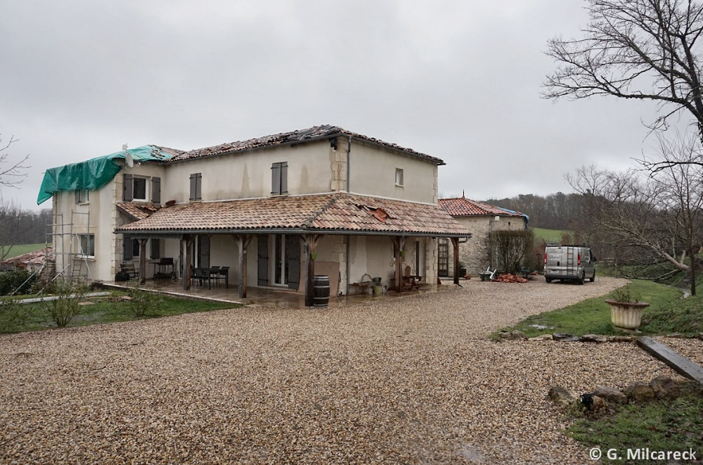 Tornade EF1 à Saint-Sernin (Lot-et-Garonne) le 23 février 2024