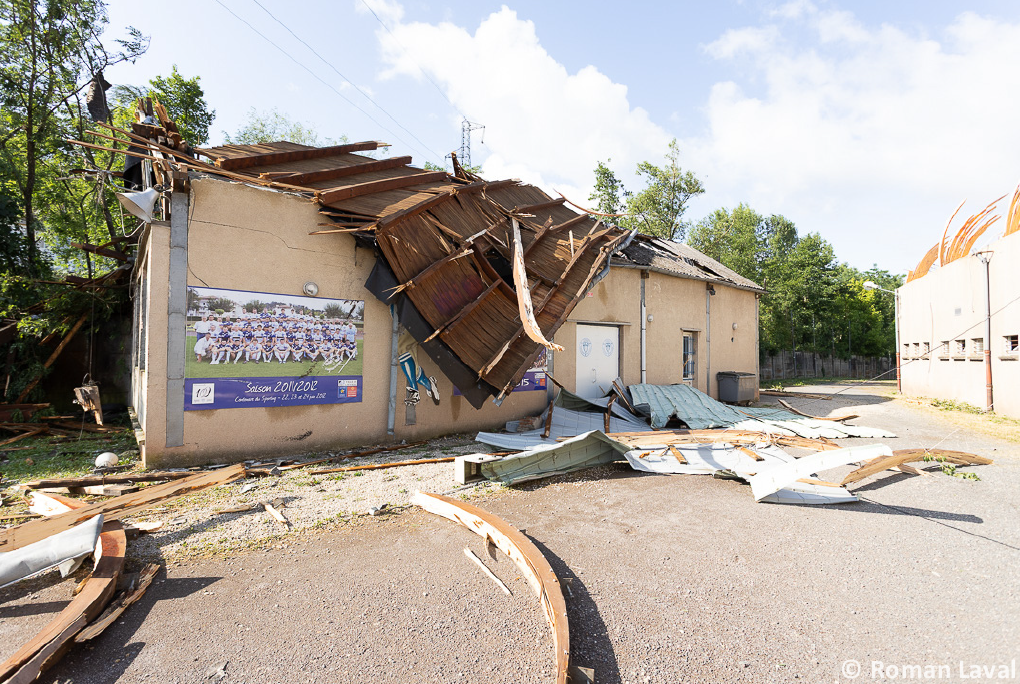 Macrorafale de forte intensité (D3) dans la région de Decazeville (Aveyron) le 25 juin 2025