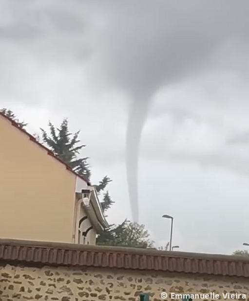 Tornade EF0 à Allonnes (Eure-et-Loir) le 29 août 2025