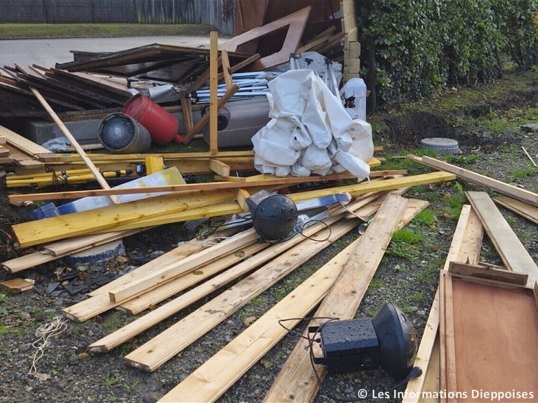 Tornade EF0 à Anglesqueville-la-Bras-Long (Seine-Maritime) le 20 octobre 2025