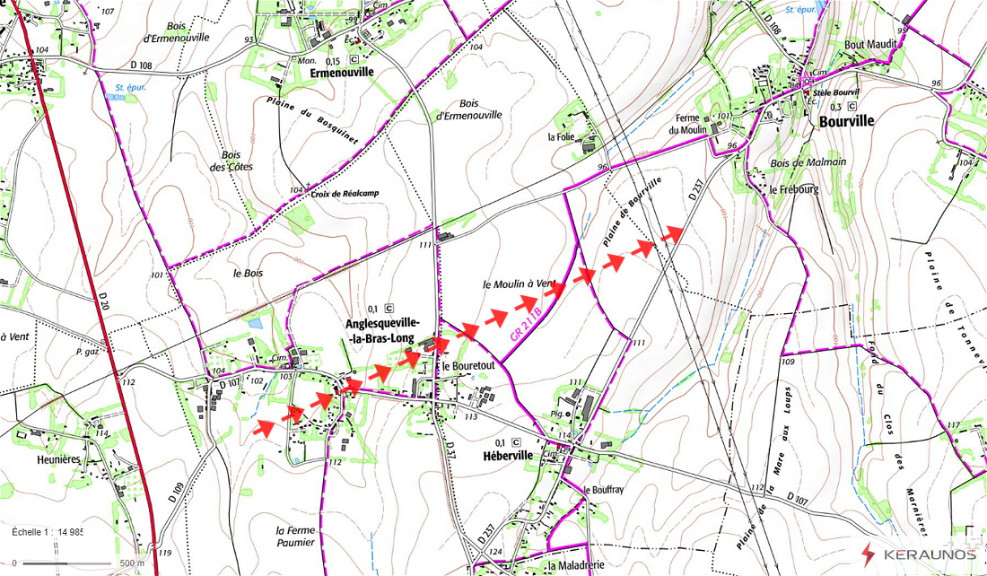 Tornade EF0 à Anglesqueville-la-Bras-Long (Seine-Maritime) le 20 octobre 2025