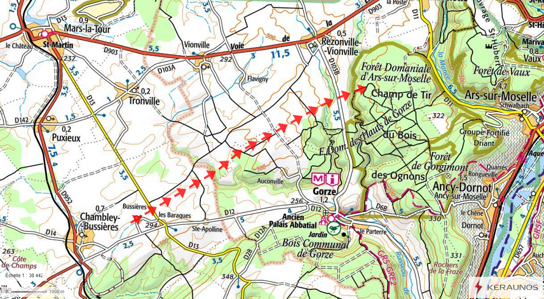 Tornade EF1 à Chambley-Bussières (Meurthe-et-Moselle) le 20 octobre 2025