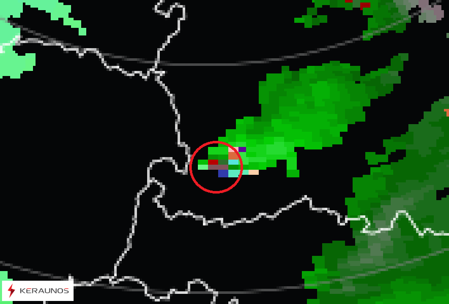 Tornade EF0 à Chaumont-en-Vexin (Oise) le 20 octobre 2025