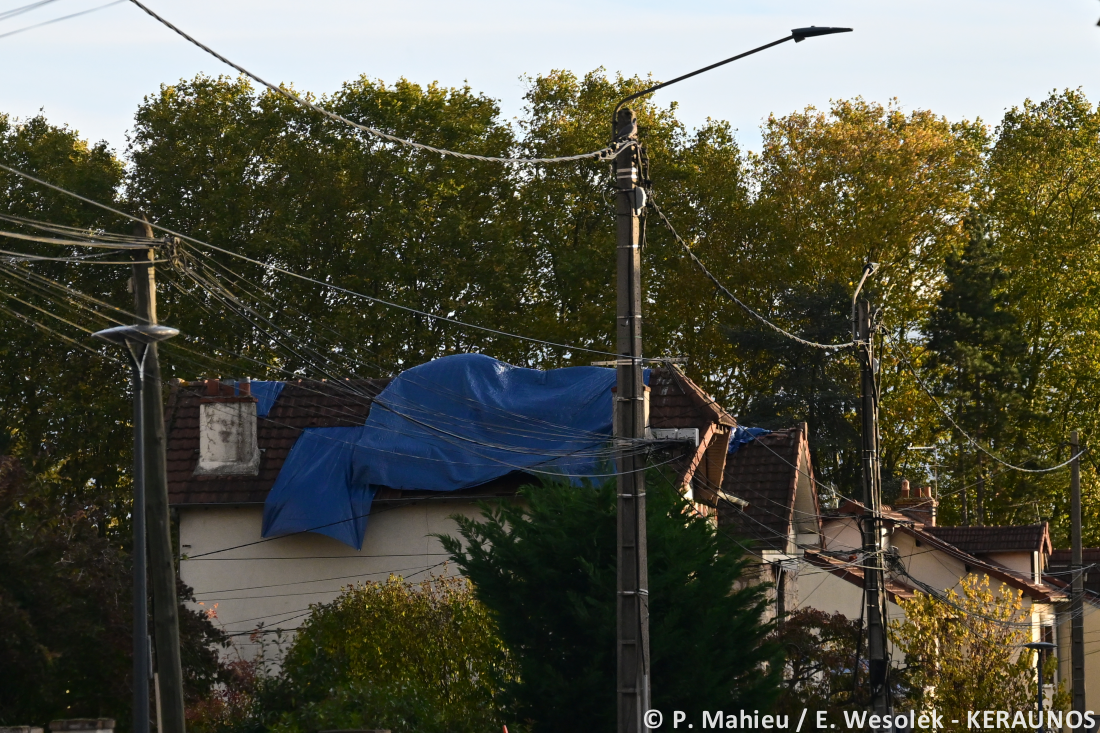 Tornade EF2 à Ermont (Val-d'Oise) le 20 octobre 2025