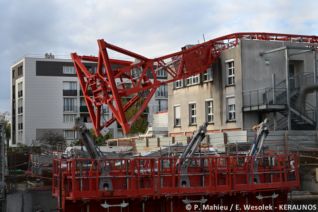 Tornade EF2 à Ermont (Val-d'Oise) le 20 octobre 2025