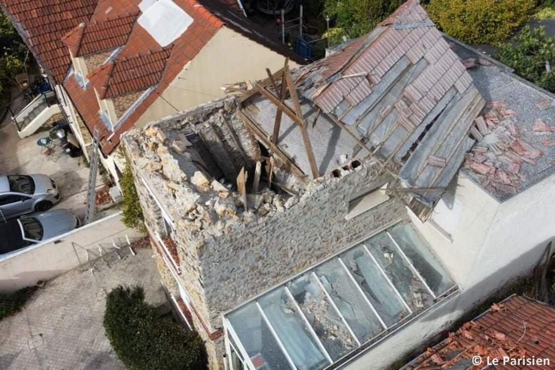 Tornade EF2 à Ermont (Val-d'Oise) le 20 octobre 2025