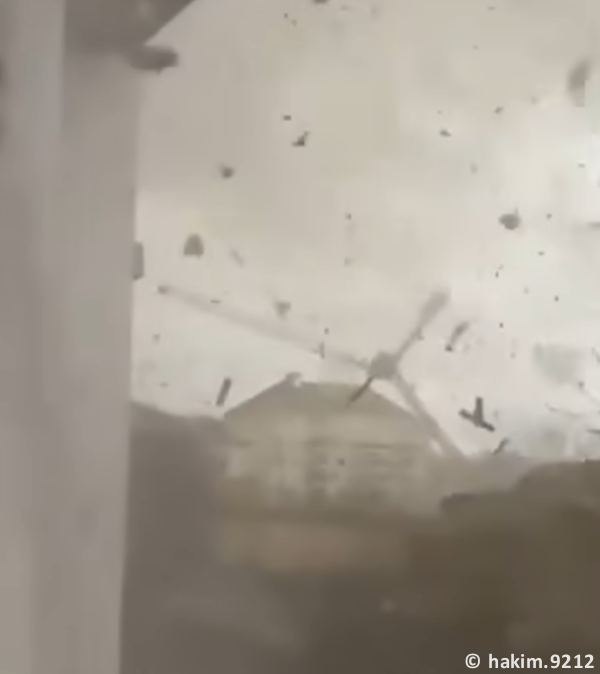 Tornade EF2 à Ermont (Val-d'Oise) le 20 octobre 2025