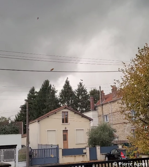 Tornade EF2 à Ermont (Val-d'Oise) le 20 octobre 2025
