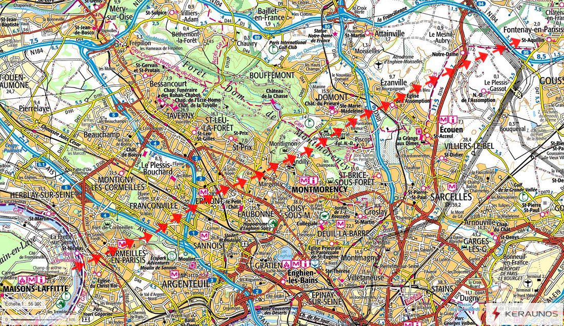 Tornade EF2 à Ermont (Val-d'Oise) le 20 octobre 2025