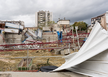 Tornade EF2 à Ermont (Val-d'Oise) le 20 octobre 2025