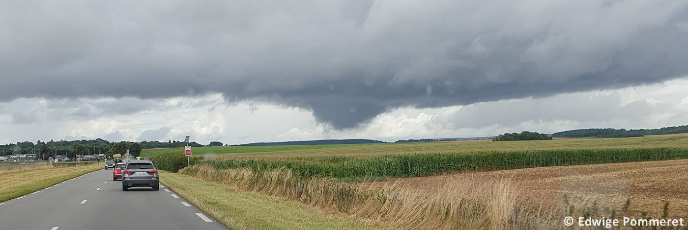 Tornade EF0 à Frémécourt (Val-d'Oise) le 21 juillet 2025