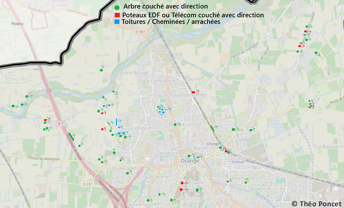 Tornade EF0 à Garrigues-Sainte-Eulalie (Gard) le 31 août 2025
