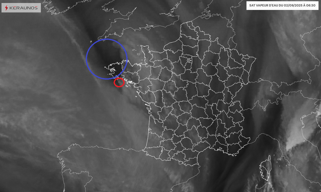 Tornade EF2 à Guéhenno (Morbihan) le 2 septembre 2025