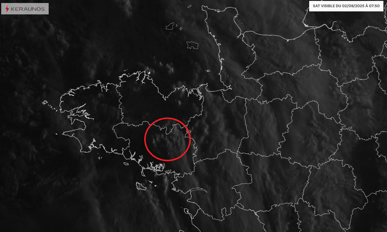 Tornade EF2 à Guéhenno (Morbihan) le 2 septembre 2025