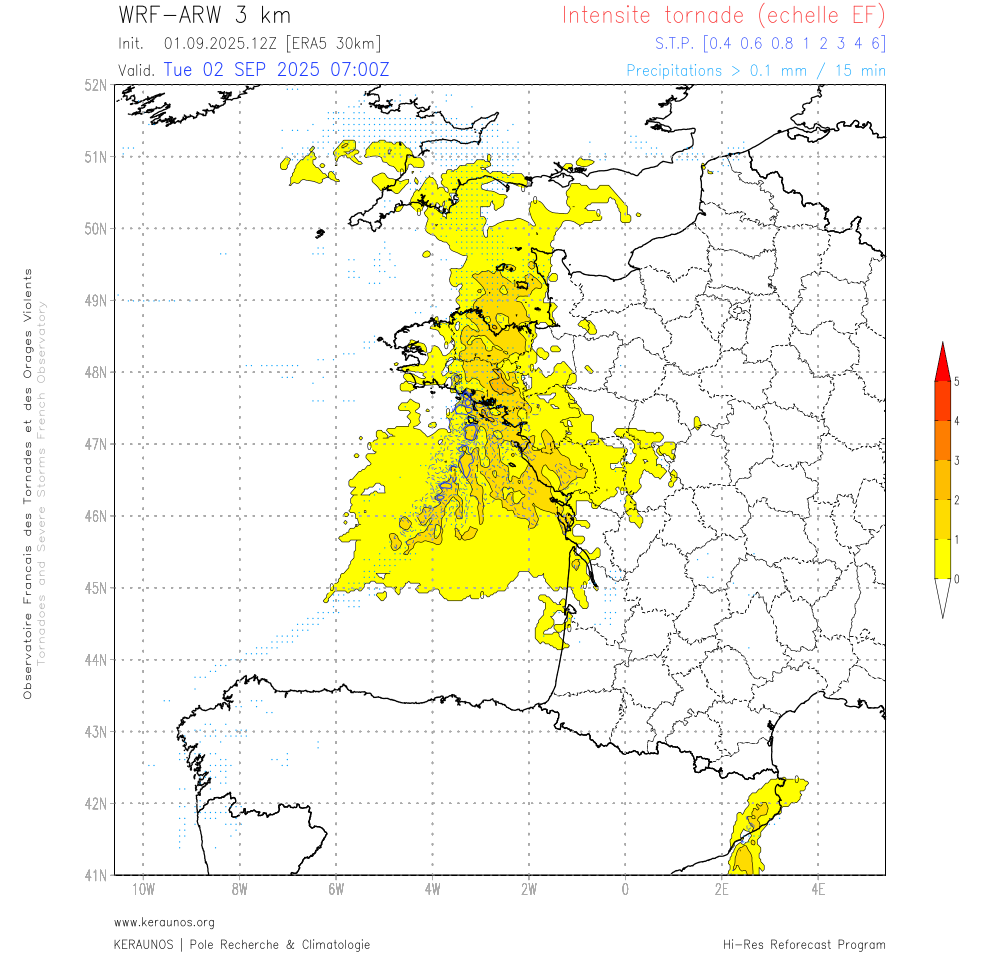 Tornade EF2 à Guéhenno (Morbihan) le 2 septembre 2025