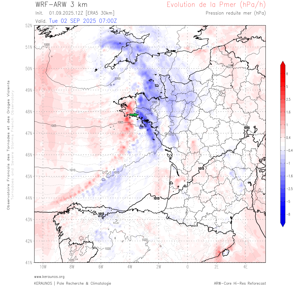 Tornade EF2 à Guéhenno (Morbihan) le 2 septembre 2025