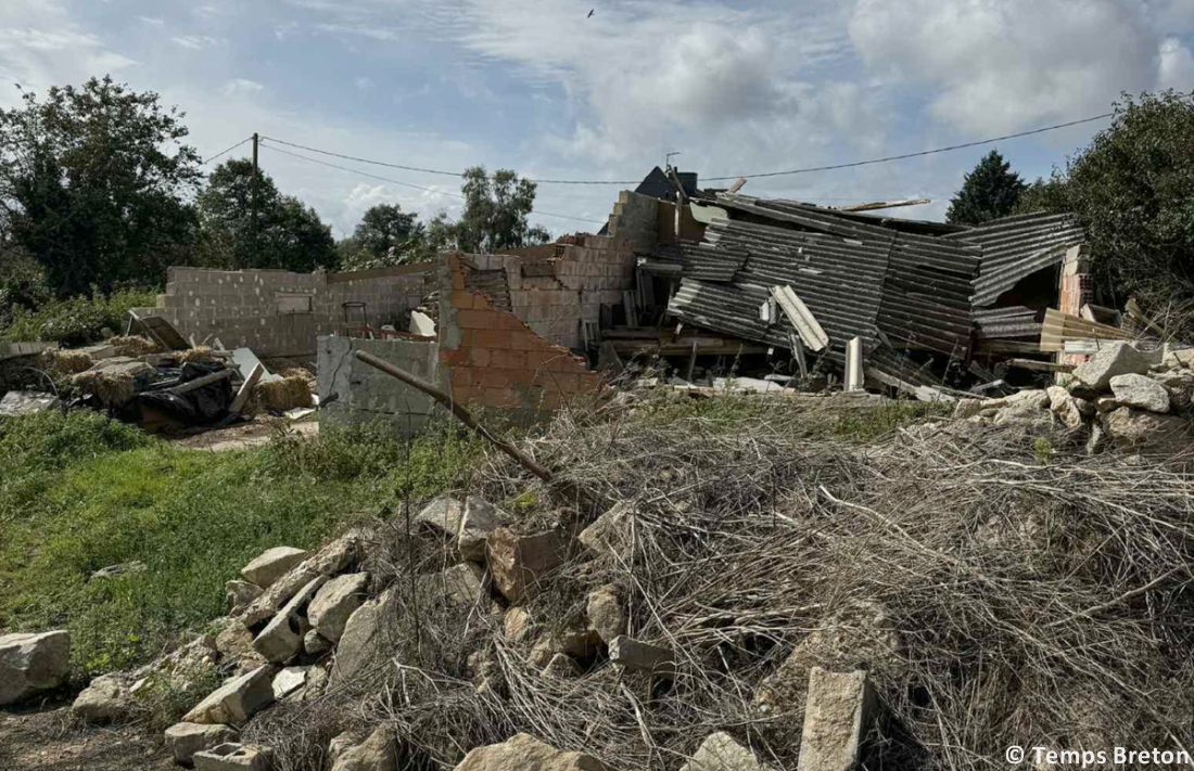 Tornade EF2 à Guéhenno (Morbihan) le 2 septembre 2025