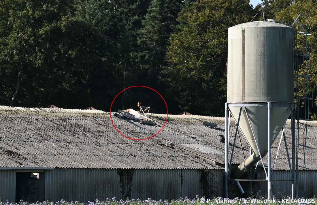 Tornade EF2 à Guéhenno (Morbihan) le 2 septembre 2025
