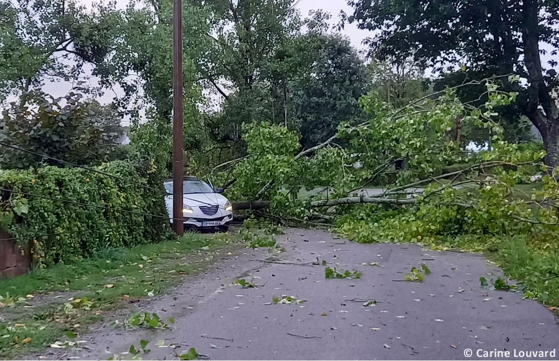 Tornade EF2 à Guéhenno (Morbihan) le 2 septembre 2025