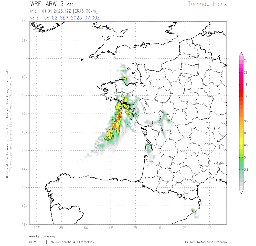 Tornade EF2 à Guéhenno (Morbihan) le 2 septembre 2025