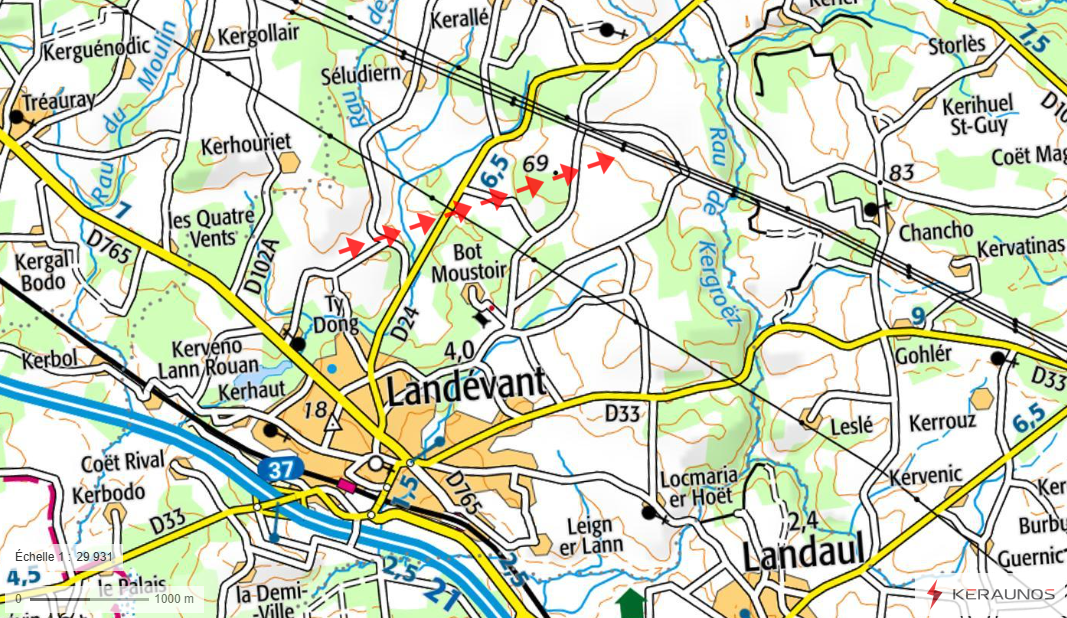 Tornade EF1 à Landévant (Morbihan) le 2 septembre 2025