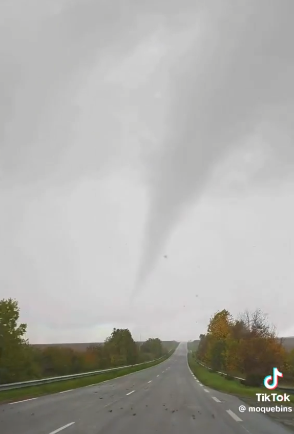 Tornade EF0 à Michery (Yonne) le 20 octobre 2025