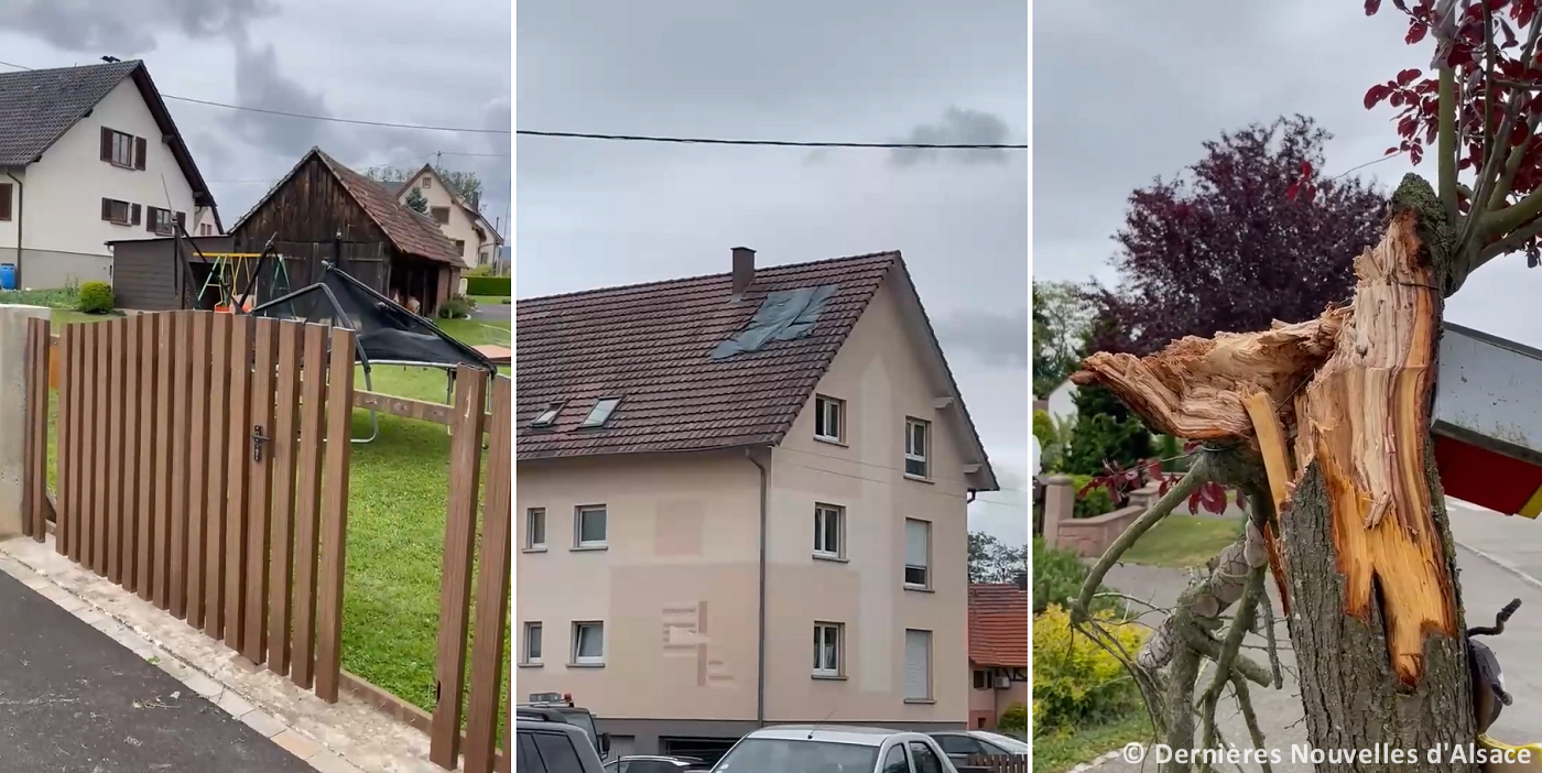 Tornade EF0 à Riedseltz (Bas-Rhin) le 28 mai 2025