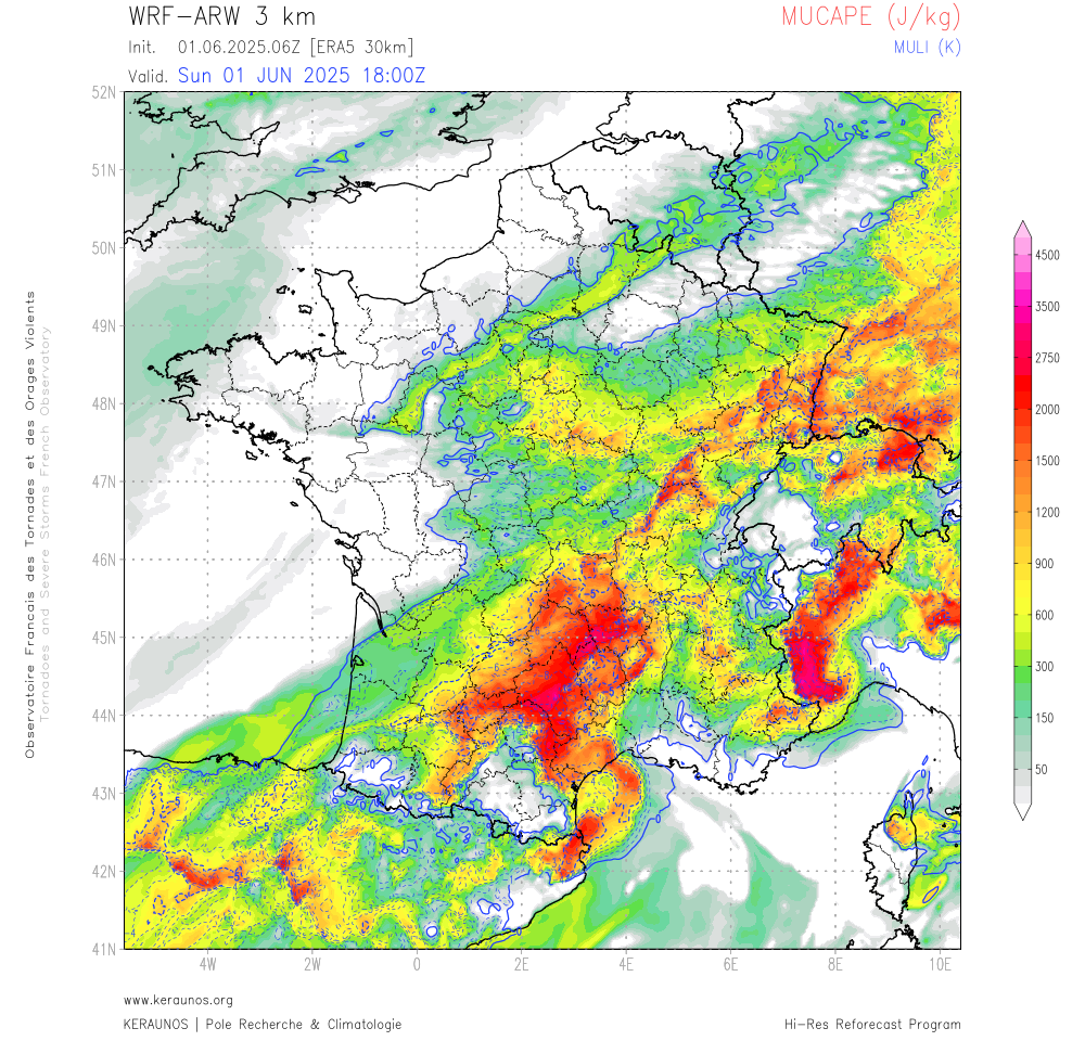 Tornade EF2 à Roche-en-Forez (Loire) le 1er juin 2025