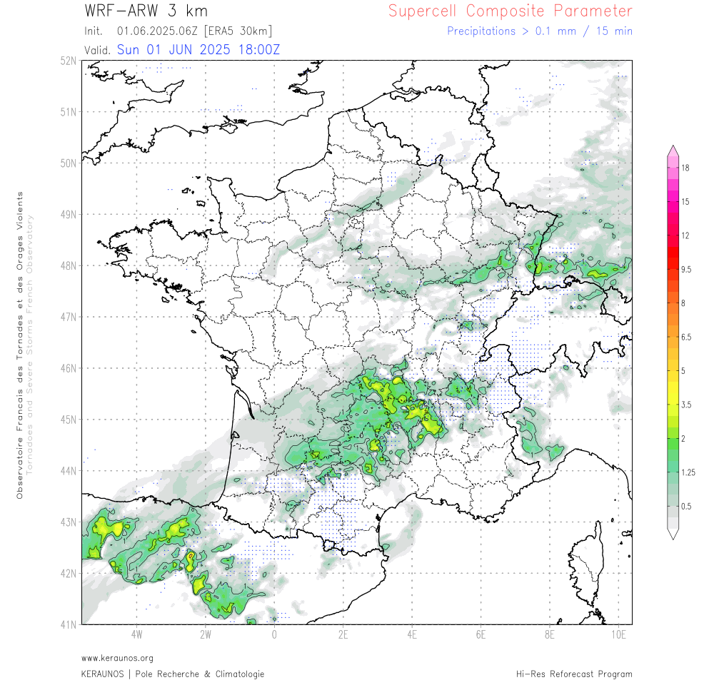Tornade EF2 à Roche-en-Forez (Loire) le 1er juin 2025