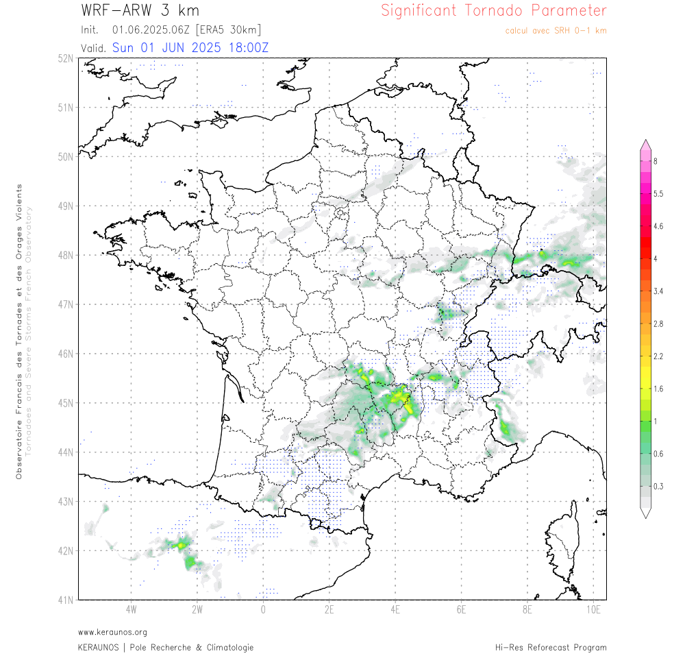 Tornade EF2 à Roche-en-Forez (Loire) le 1er juin 2025