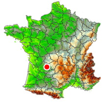 Dossier tornade Keraunos - Localisation de la tornade